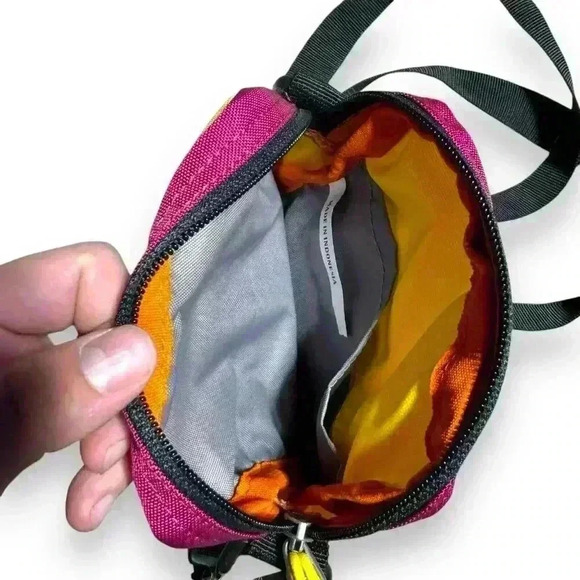 Polar Skate Co. Vince Shoulder Bag Big Boy NWT  Yellow/Burgundy Y2K Casual Baggy - Picture 10 of 11